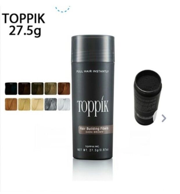 Screenshot_20190604-011416 Toppik 27.5g Hair Building Fiber- Dark Brown - Image 1