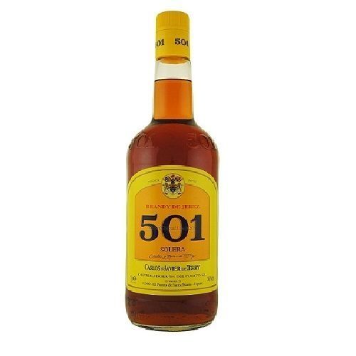 1 (50) 501 Solera Brandy 75CL (1 pack = 6 bottles) - Image 1