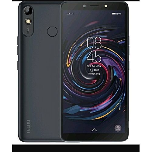 1 - 2020-02-15T110732.042 Tecno Spark Youth(KA6)6.0"-Inch HD+, (1GB RAM 16GB ROM) Android 8.1 Go Edition 8MP+8MP, Dual Simple 3G, Fingerprint&Face Unlock Smartphone-Midnight Black - Image 1