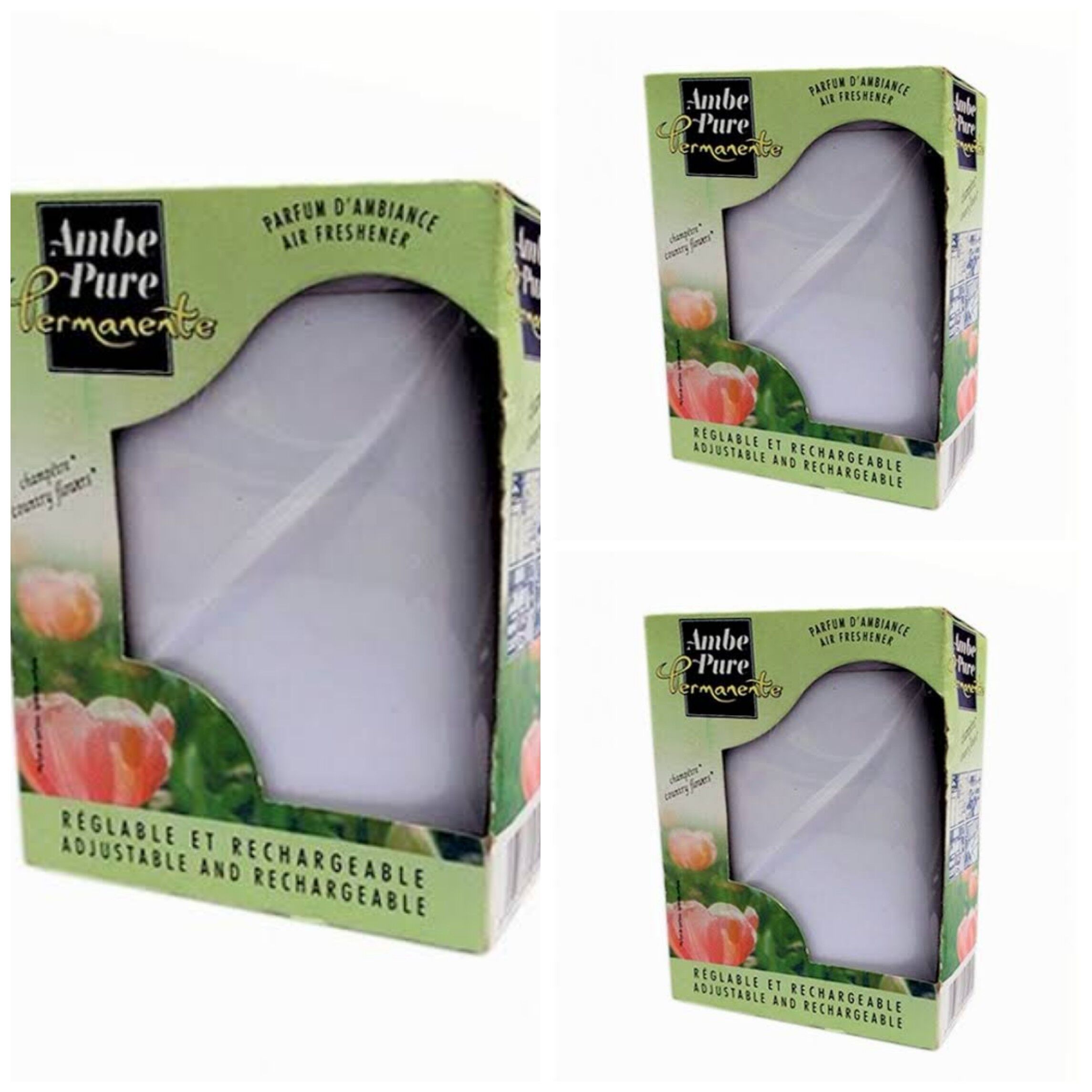 Ambe Pure Permanente Air freshener 3 packs - Image 1
