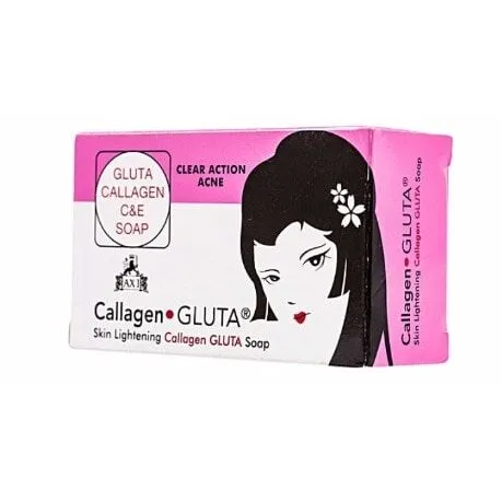 glutathione collagen soap Collagen Gluta Clear Action Skin Lightening Soap – Main Market Online