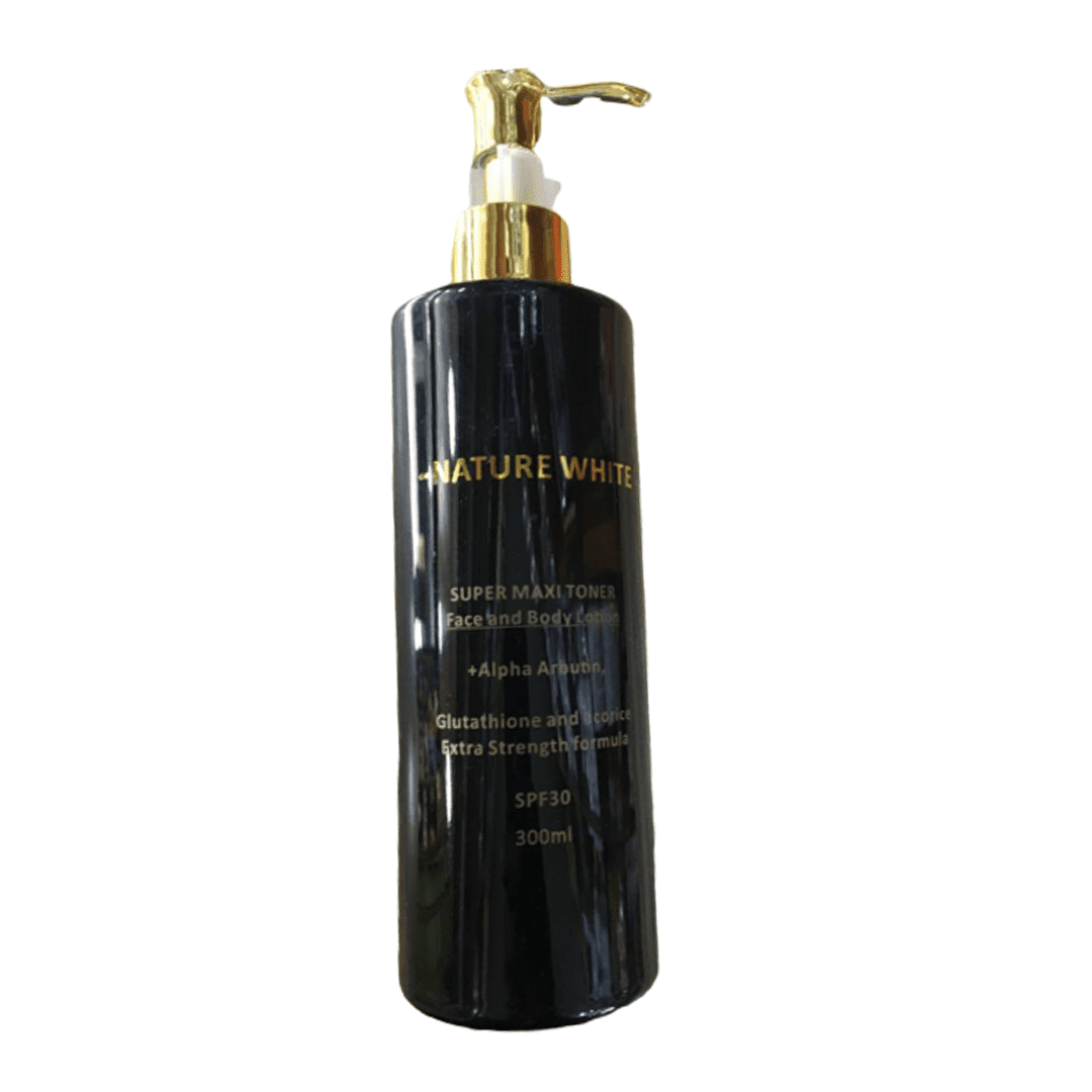 Nature white super maxi toner face and body lotion - Image 1