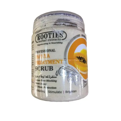 Beauty Rooties Herbal Extract Papaya Treatment Scrub - 1000ml - Image 1