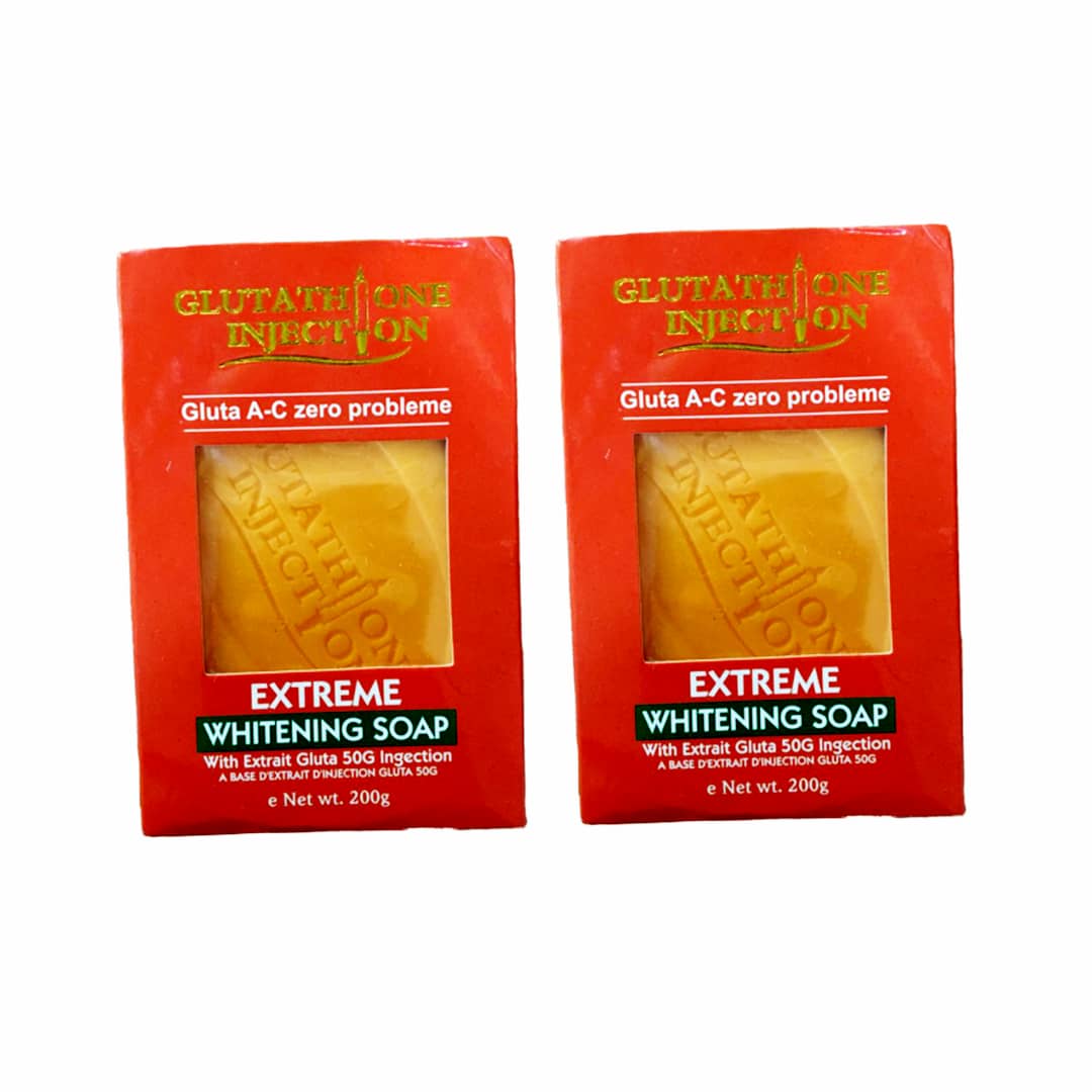 Glutathione Injection Gluta A-C Zero Problems Whitening Soap ( 2 Pieces) - Image 1
