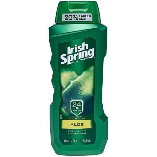 Irish Spring Aloe Vera Body Wash With Odour Neutralizer- 532ml - Image 1