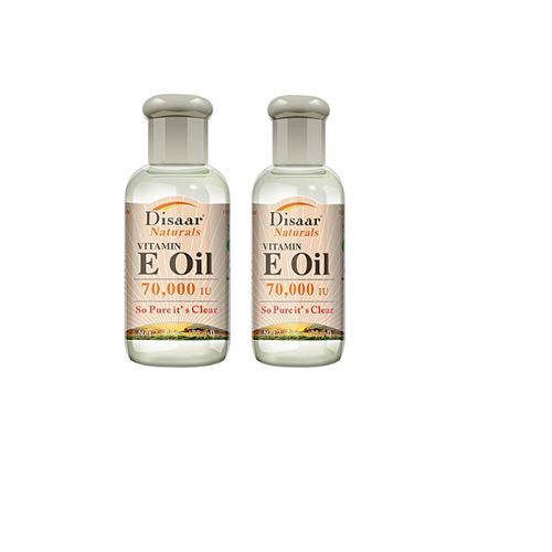 Disaar Vitamin E Oil Serum 70000IU Anti Aging White Face Serum (2 Pieces) - Image 1