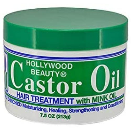 Hollywood Beauty Castor Oil Hair Treatment With Mink Oil 213g - Image 1