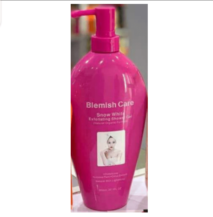 Blemish Care Snow White Exfoliating Shower Gel- Glutathione & Licorice - Image 1