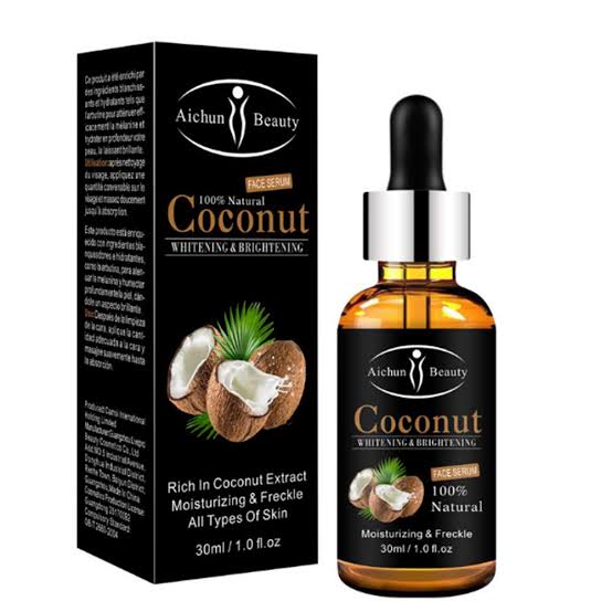images - 2021-04-02T090446.315 Aichun beauty 100% Coconut Face Serum 30ml - Image 1