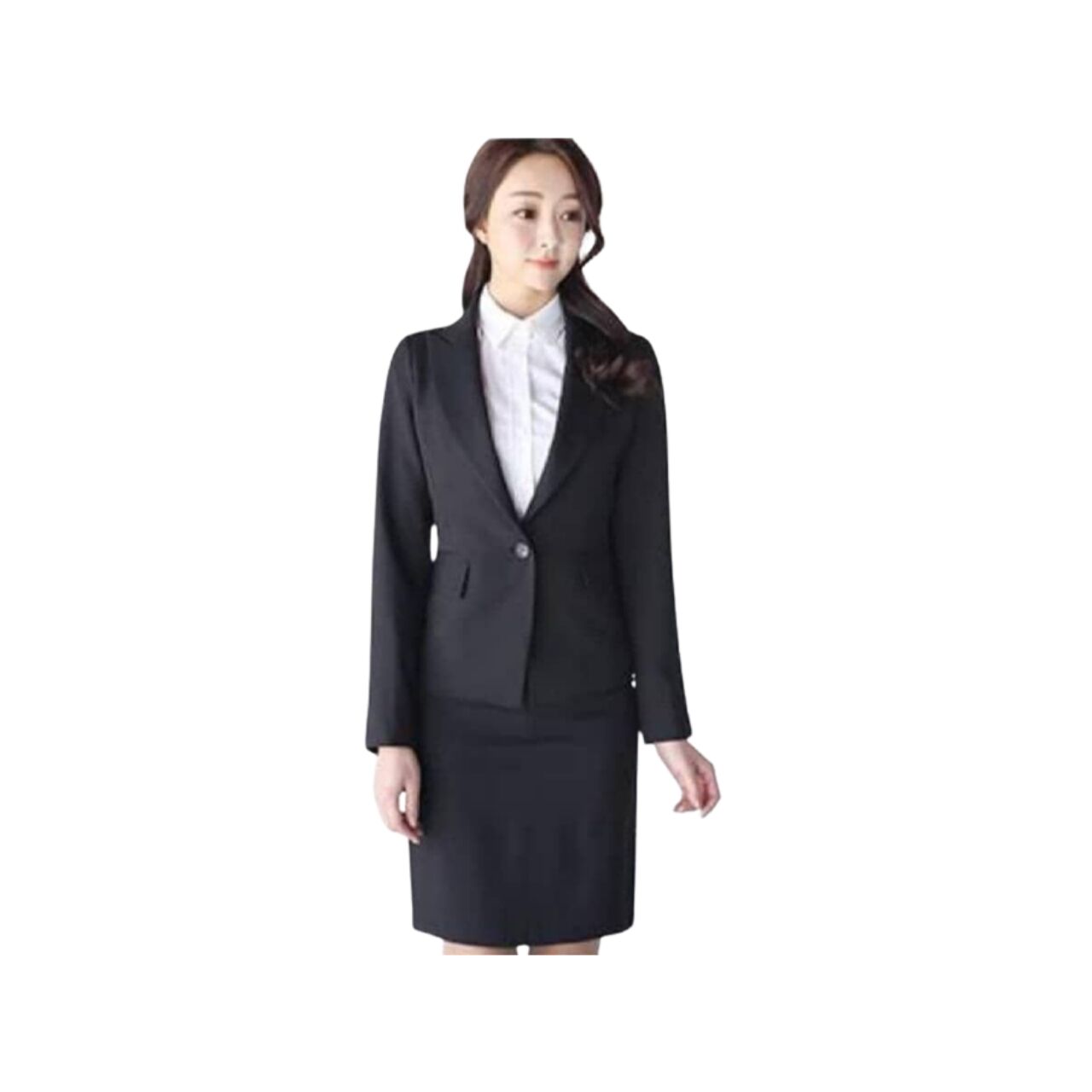 Fashion Women's Suits OL Slim Work Wear Office Ladies Long Sleeve Blazer Skirt Suits Costumes for Women with A Skirt - Image 1