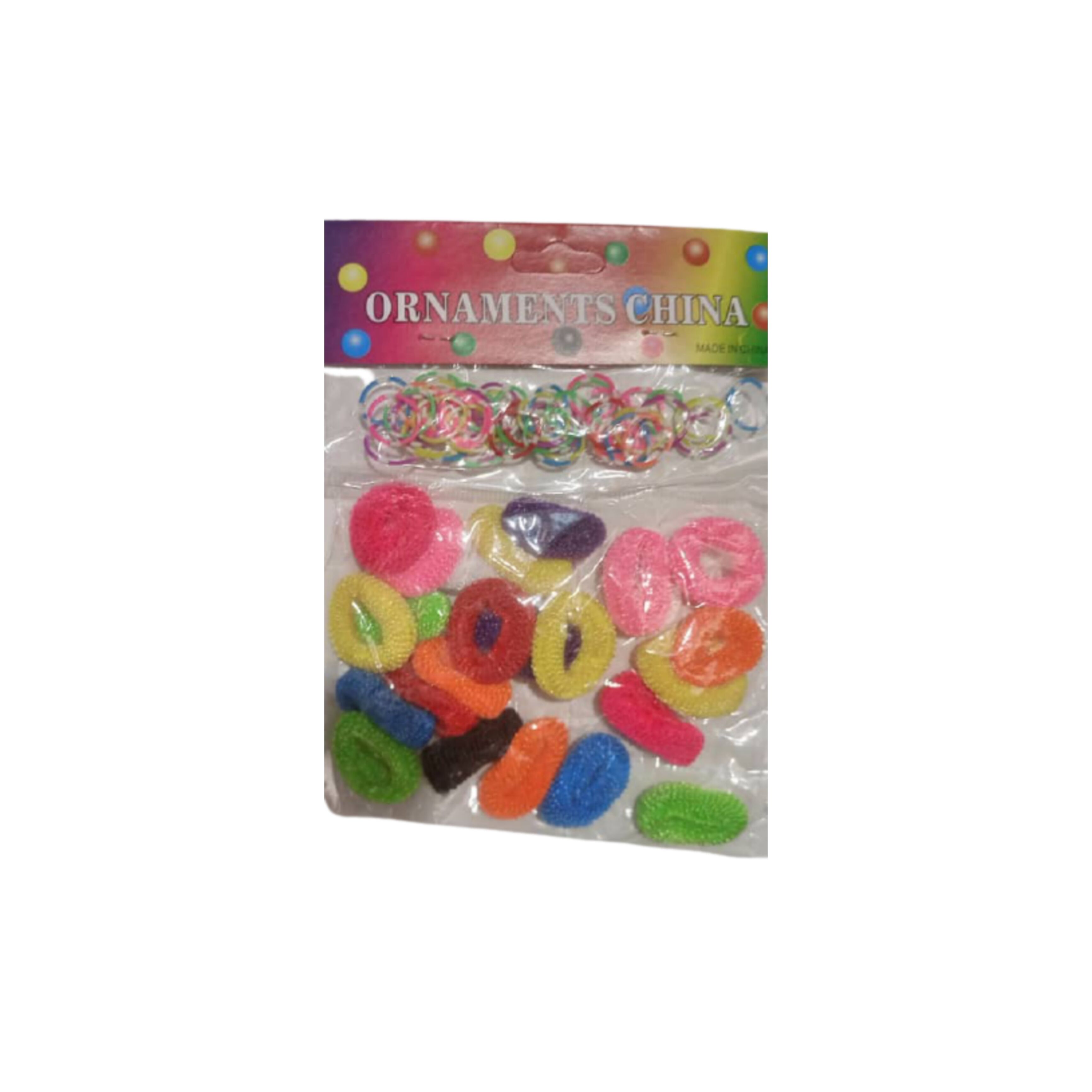 Wool Elastic Children Hair Bands x12 - Image 1