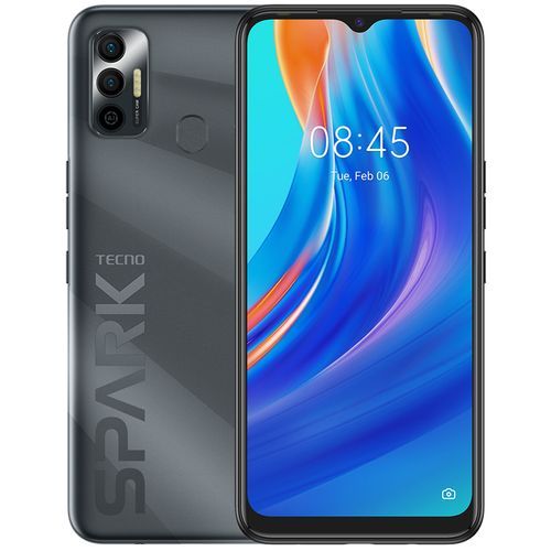 1 - 2021-09-02T133434.271 Tecno Spark 7 (PR651H) 6.5" HD+, 32GB ROM + 2GB RAM, 5000mAh, 16MP + 8MP CAMERA, Android 11, 4G, Fingerprint -MAGNET Black - Image 1