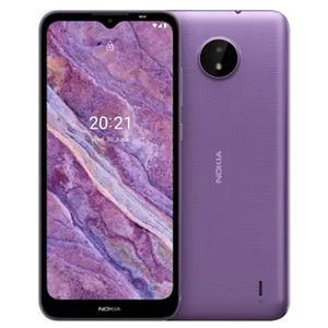 1 - 2021-11-10T041404.399 Nokia C10 (TA-1342 DS) 6.5" HD+ Display, 32GB ROM + 1GB RAM, 3000mAh, Android 11, 5MP + 5MP Camera, Face ID, Dual SIM - Light Purple - Image 1