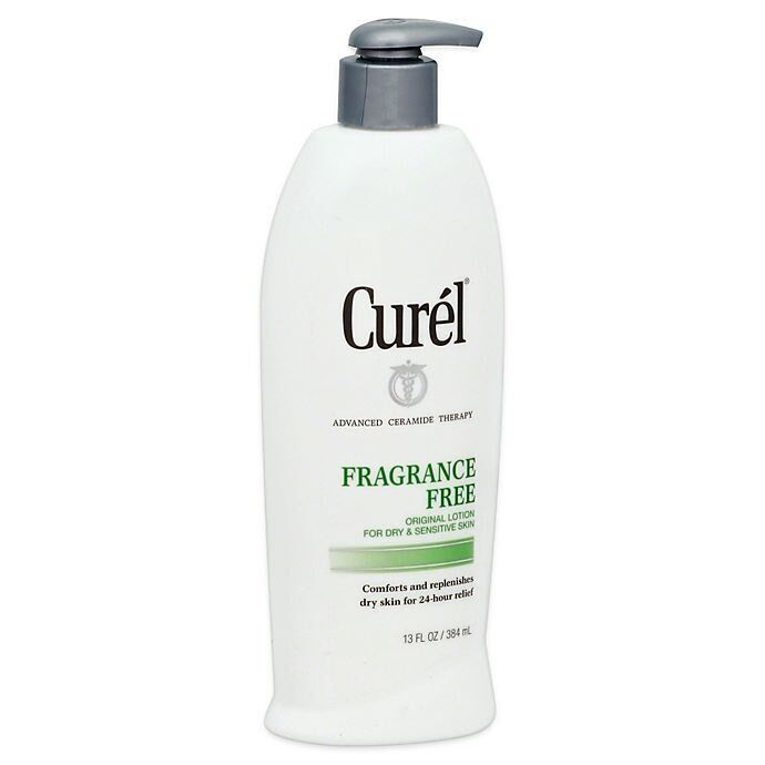 Curel Itch Fragrance free lotion for Sensitive Skin - 384ml - Image 1