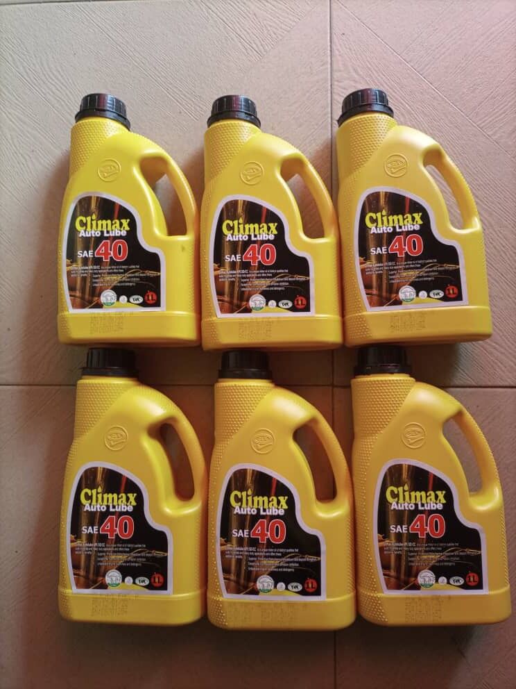 Climax auto lube Engine oil SAE 40 x6pcs - Image 1
