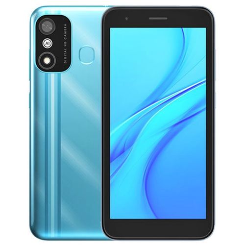9 itel P17 5.5" HD Screen, 1GB RAM + 16GB ROM, 4000mAh Battery, Android11, 5MP Camera, Fingerprint & Face ID +Free Case - Galaxy Blue - Image 1
