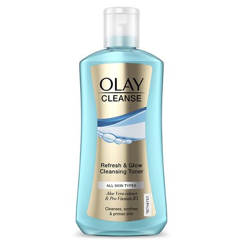 Olay Cleanse Refresh & Glow Cleansing Toner Cleanses Soothes & Primes Skin - 200ml - Image 1