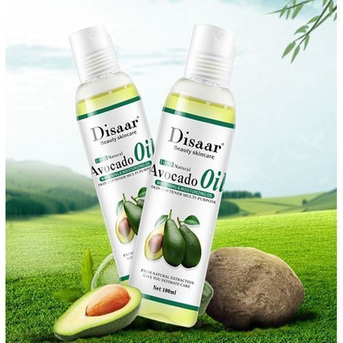 3 (6) Disaar 100% Natural Avocado Oil Skin And Hair - 100ml (Pack Of 2) - Image 1