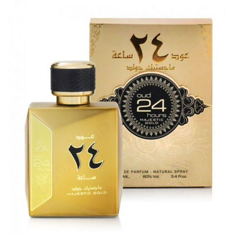 Ard Al Zaafaran Oud 24 Hours Majestic Gold EDP Unisex Perfume - 100ml - Image 1