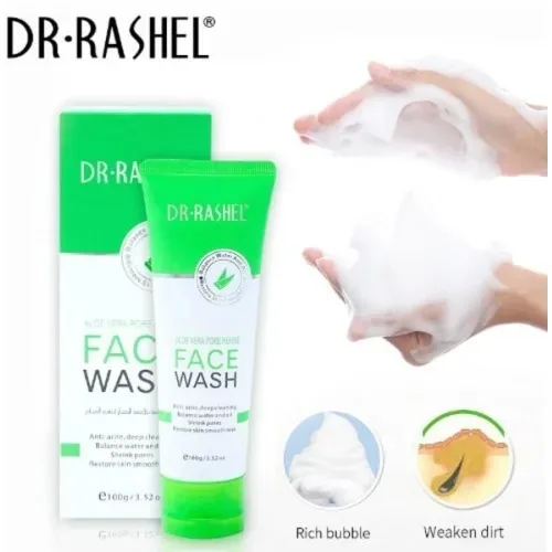 399 Dr Rashel Aloe Vera Pore Refine Face Wash - 100g - Image 1