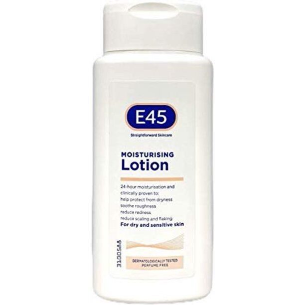 4R5 E45 Dermatological Moisturising Lotion For Dry And Sensitive Skin - 200ml - Image 1