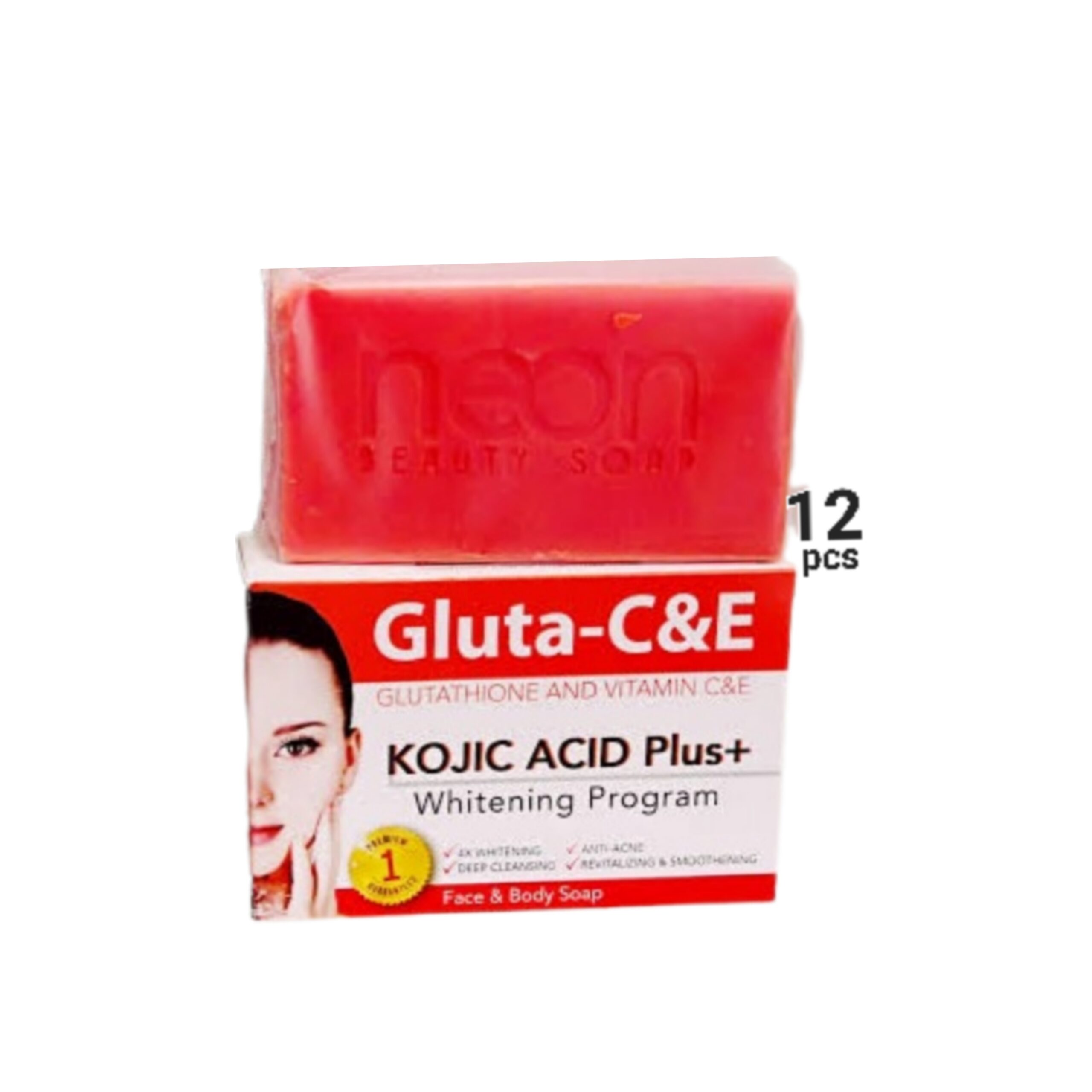 Picsart_23-05-07_18-54-56-142 Gluta C & E Kojic Acid Plus Soap - 12 Pieces - Image 1