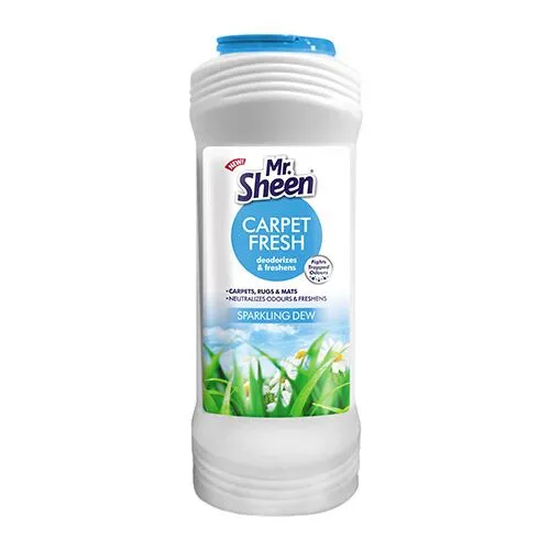 yew Mr. Sheen Carpet Fresh Sparkling Dew Deodorizes & Freshens - 600g - Image 1