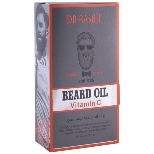 1 - 2023-07-08T193802.105 Dr. Rashel Vitamin C Beard Oil For Growth And Healthy Beard - 30ml - Image 1