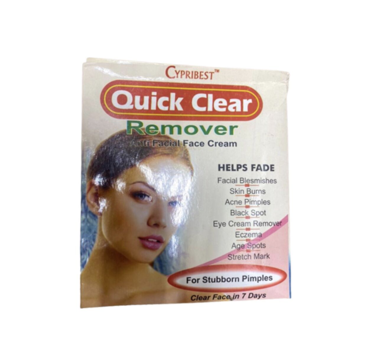 Cypribest Quick Clear Remover Anti-Spot Face Cream - Pack Of 12 - Image 1