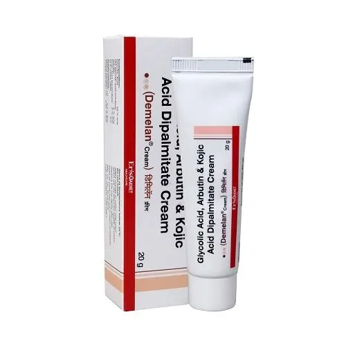Demelan (Glycolic Acid, Arbutin & Kojic Acid) Dipalmitate Cream - 20g - Image 1