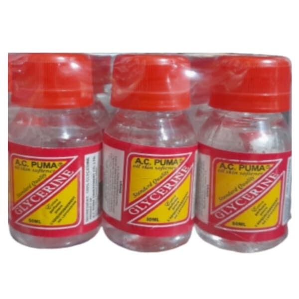 img_4730 A.C Puma Glycerine Oil Skin Softener - 50ml x 3 Pieces - Image 1