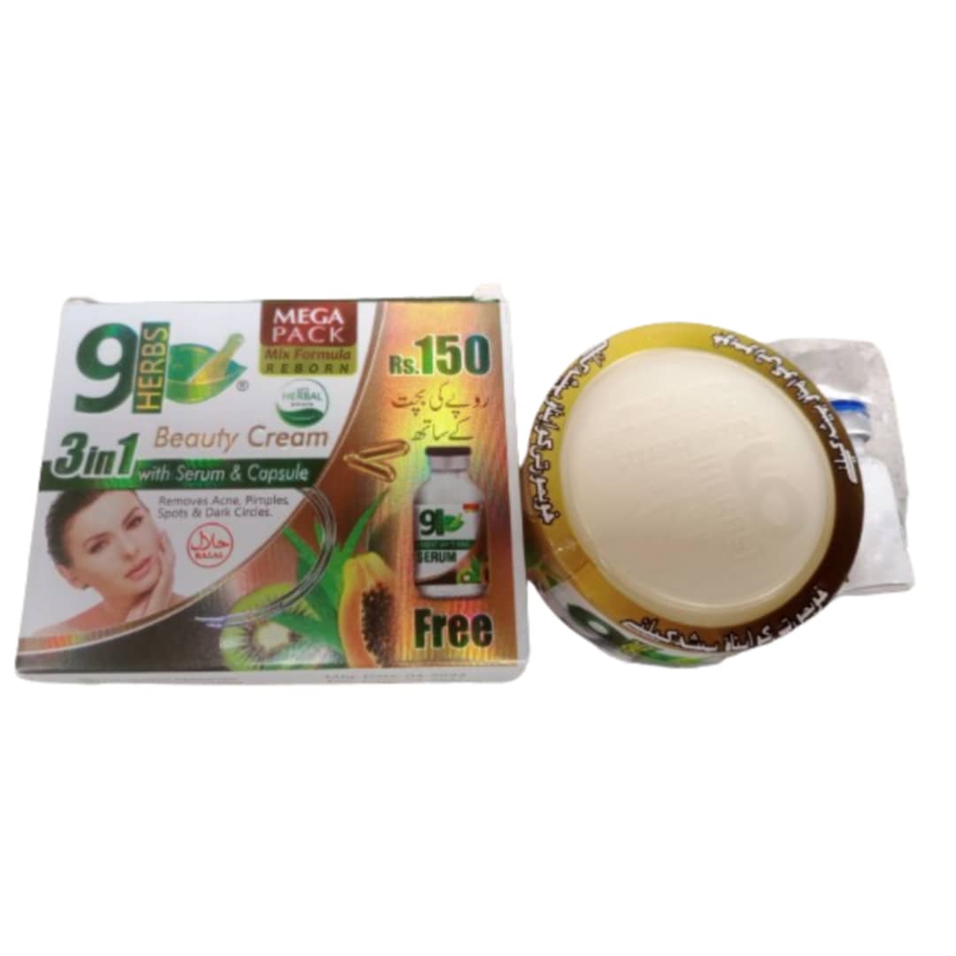 IMG-20240408-WA0058 9 HERBS BEAUTY CREAM 3 in 1 - Image 1