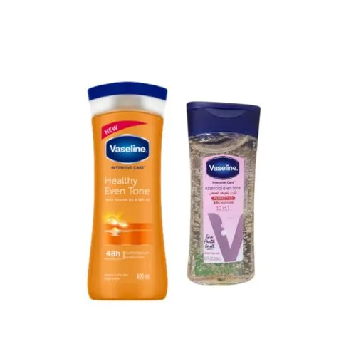 Healthy Even Lotion 400ml & Perfect 10 Body Gel Oil