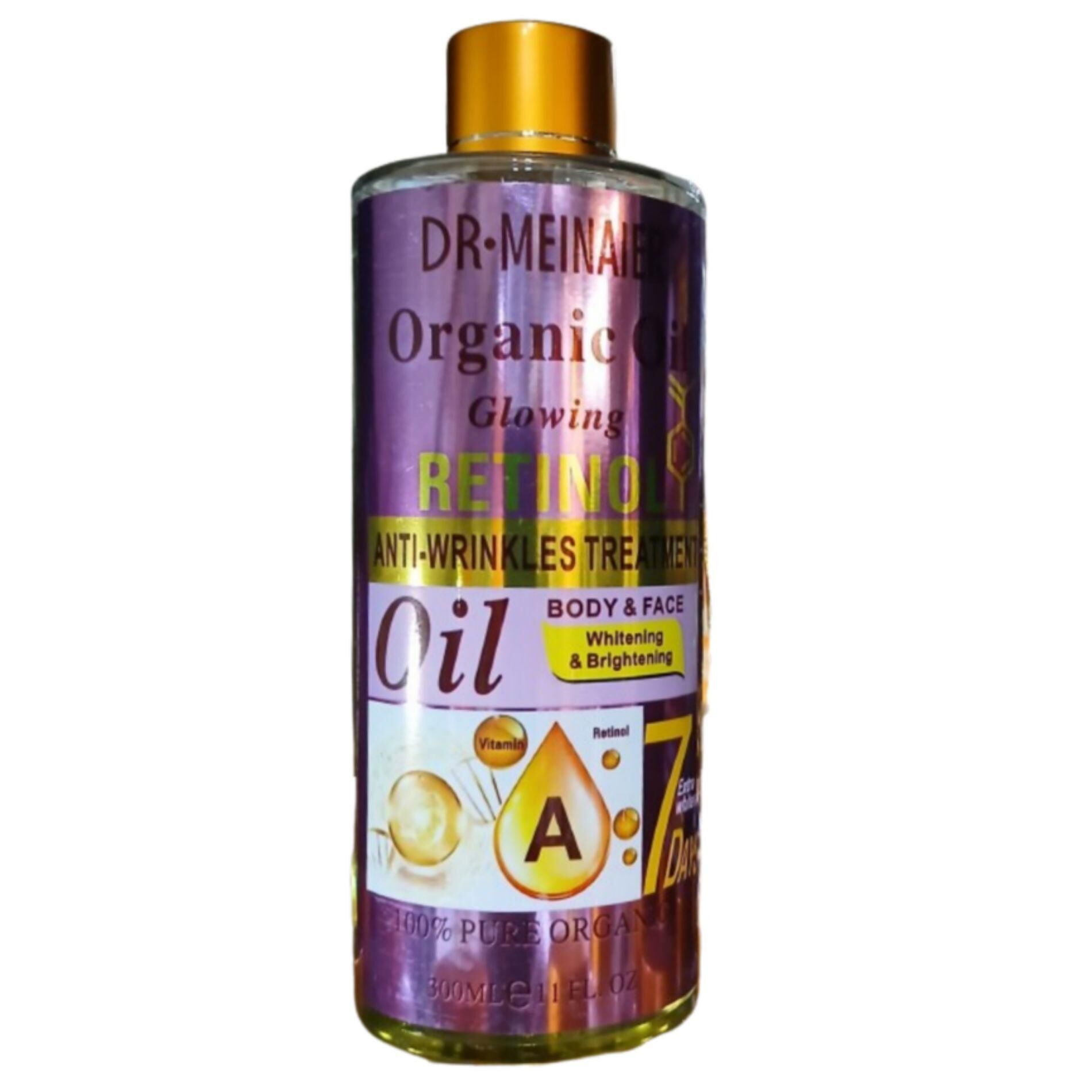 Organic glowing retinol oil 300ml