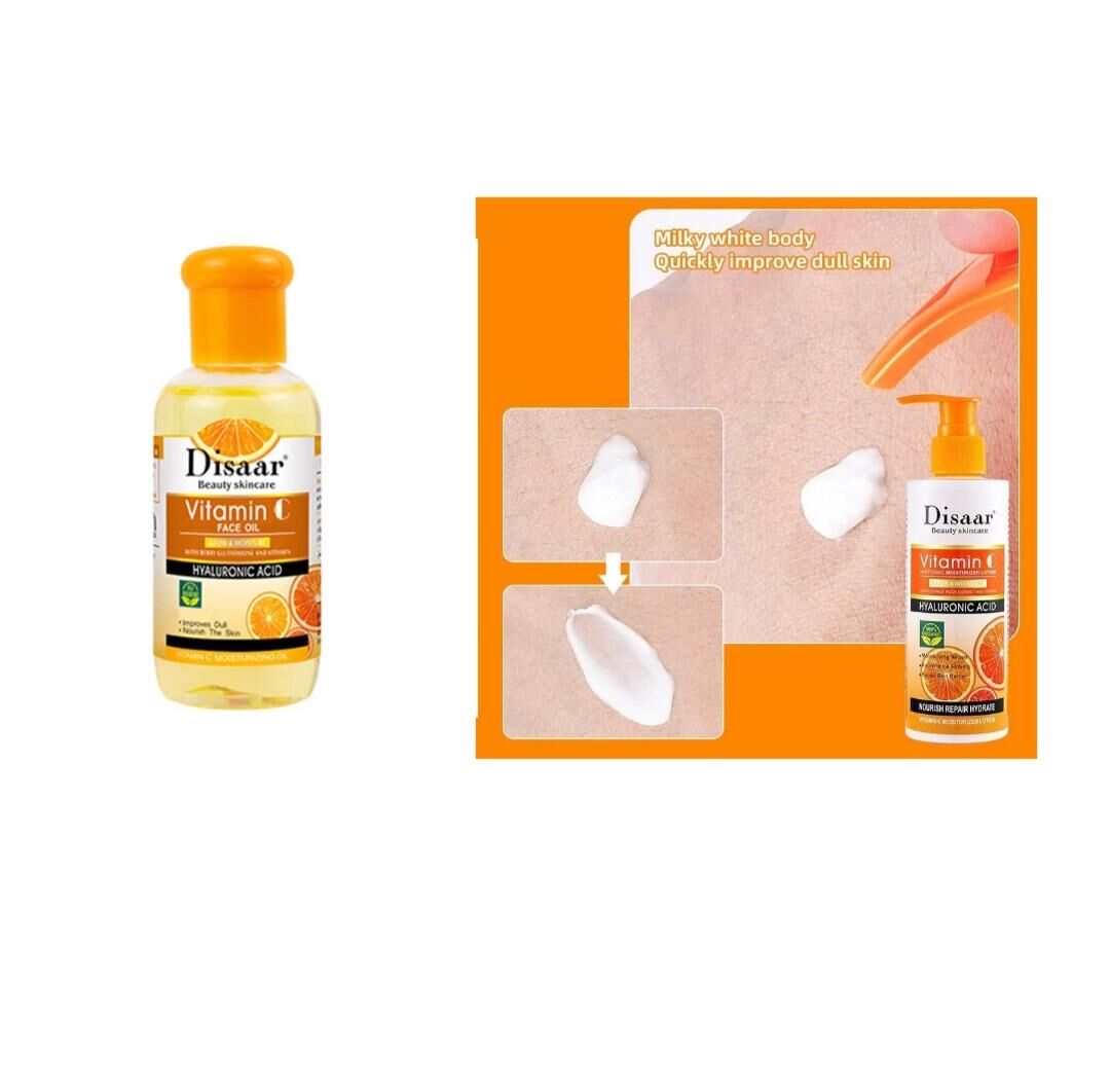 Vitamin c face oil & vitamin c lotion 230g