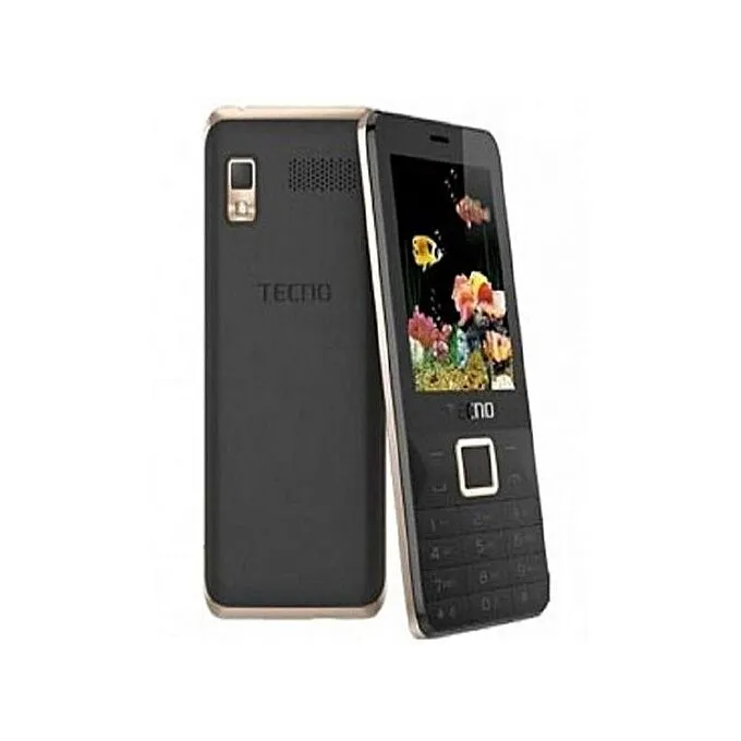 a4 Tecno T528 Dual Sim With Camera And Flashlight And Long Lasting Battery, 2.8 Inch Size - BLACK - Image 1