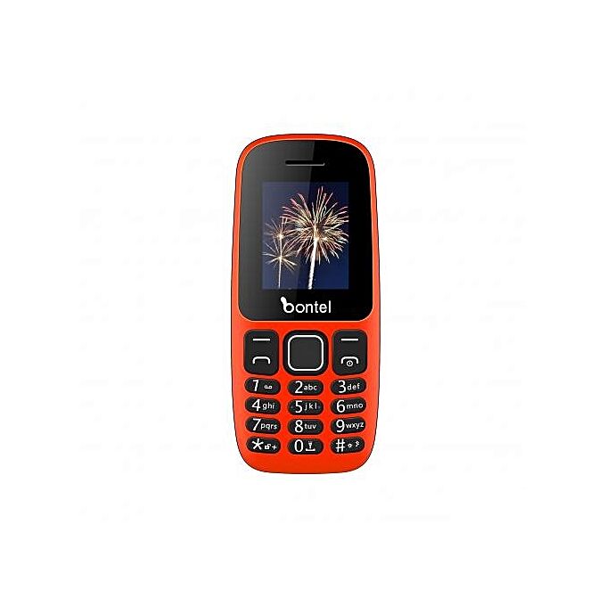 A6 Bontel L200 Feature Phone With Big Torch Light, Bontel Cloud & 1,000 MAh Battery - Orange - Image 1