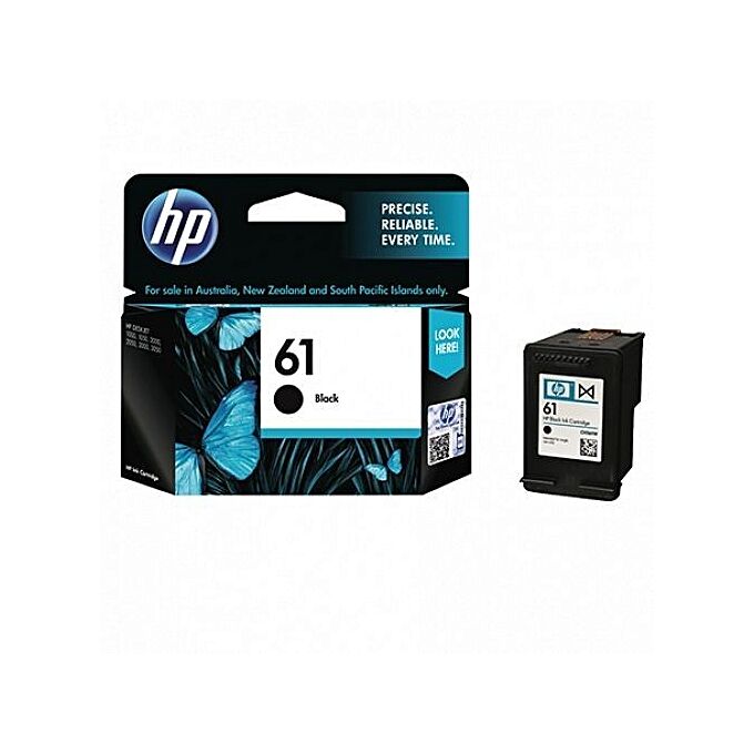 HP GENUINE 61 Black Ink Cartridge - CH561WN - Image 1