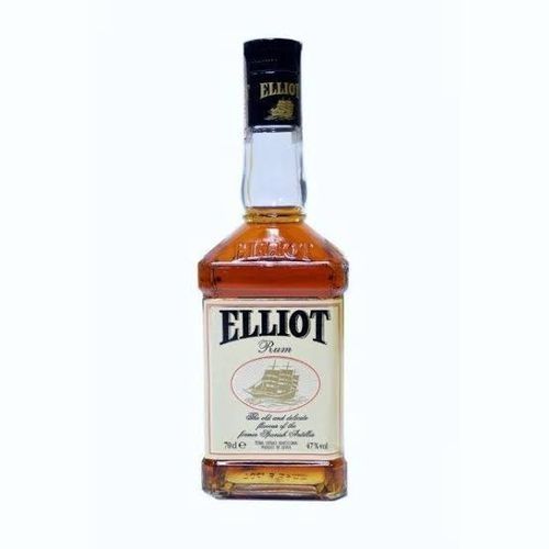 1 (12) Elliot Dark Rum 70cl -12 Bottles - Image 1