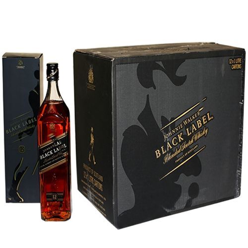 1 - 2020-06-28T165113.279 Johnnie Walker Black Label -70CL X 12 bottles - Image 1