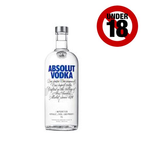 1 – 2020-06-28T180603.779 Absolut Vodka (Blue) 1L x12 bottles - Image 1