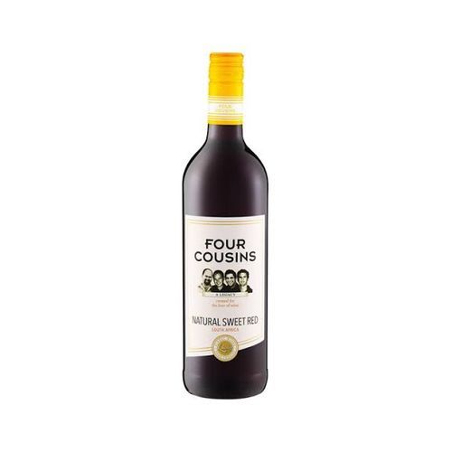 1 – 2020-06-29T163617.706 Four Cousins Natural Sweet Red 75cl - Image 1