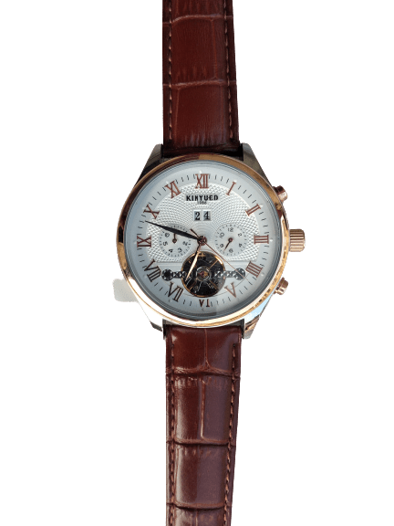 20200728_161209 Kunyued Men's leather watch - Image 1