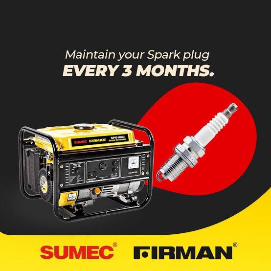 Firman Spark Plugs for 3KVA Gen 2pcs - Image 1