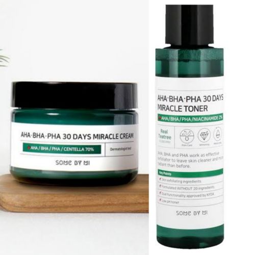 A6 Roushun BB AHA BHA PHA 30 Days Miracle Cream & Toner - Image 1