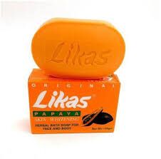 likas soap Likas Papaya Whitening Soap - Image 1