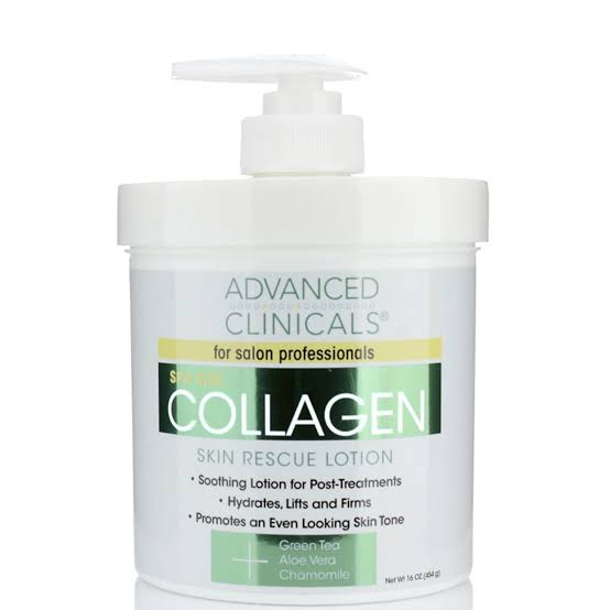 Advanced clinicals Collagen Skin Rescue Lotion 16oz - Image 1