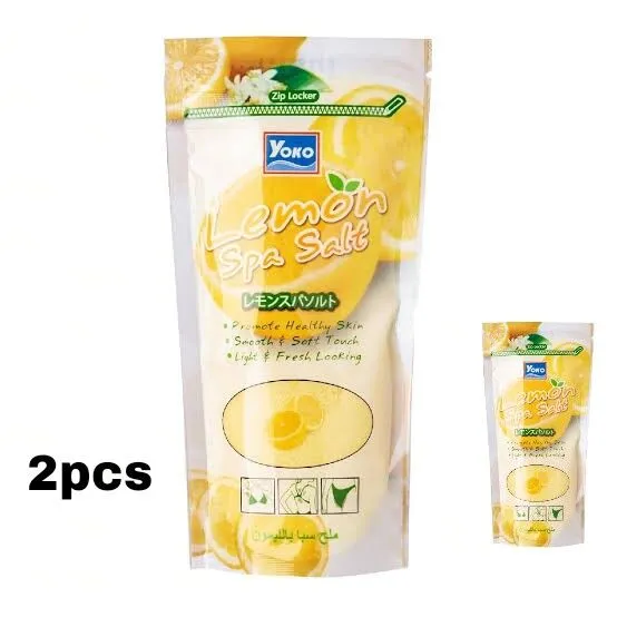 Yoko lemon spa salt 2pcs - Image 1