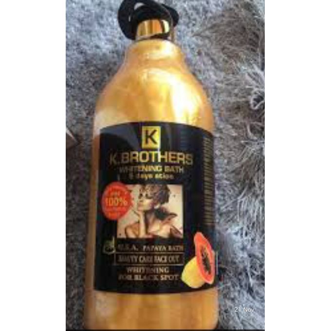 K Brothers U.S.A Golden Lightening Shower Gel - Image 1