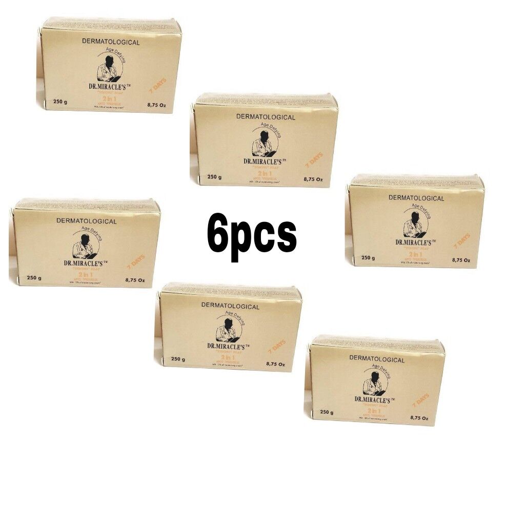 PicsArt_02-28-01.26.58 Dr. Miracle's Age defying 2-in-1 Soap 250g x6pcs - Image 1